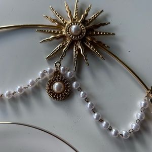 Tiara and Crown for Women Boho